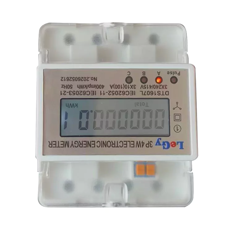 Direktansluten DIN-skena energimätare