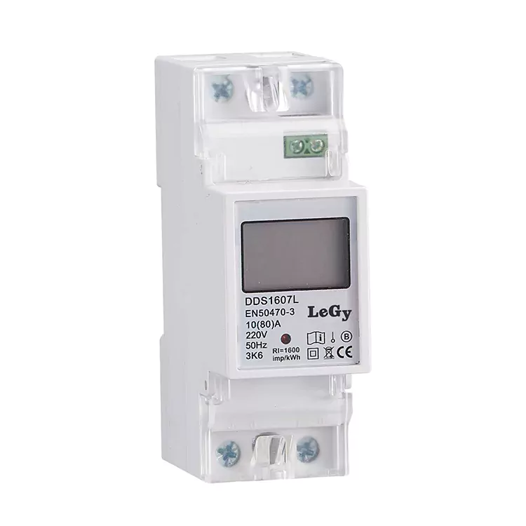 RS485 Enfas DIN-skena Smart energimätare