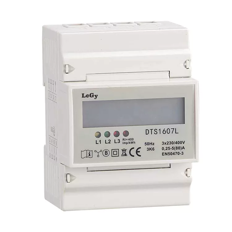 RS485 Trefas DIN-skena Smart energimätare