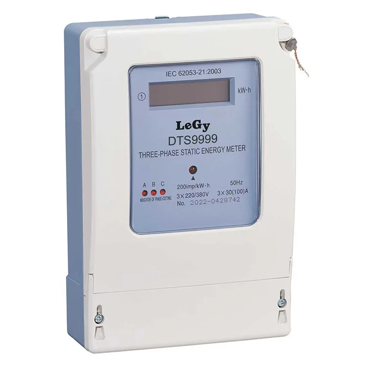Trefas elektronisk kWh energimätare